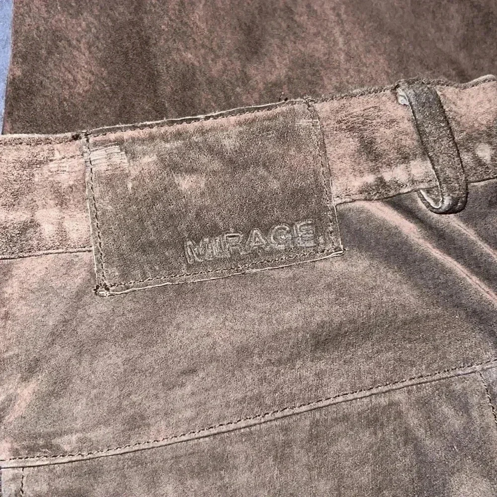 Mirage Brown Leather Pants J21